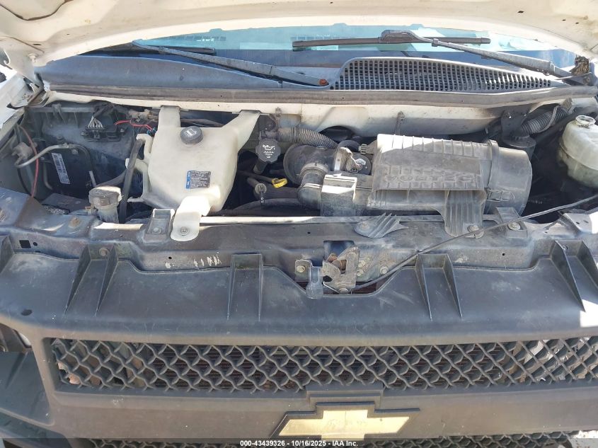 2010 Chevrolet Express 2500 Work Van VIN: 1GCZGFAA9A1179521 Lot: 43439326