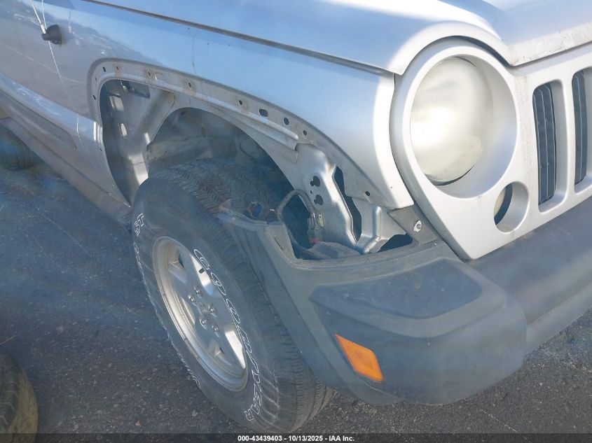 2007 Jeep Liberty Sport VIN: 1J4GL48K27W675899 Lot: 43439403