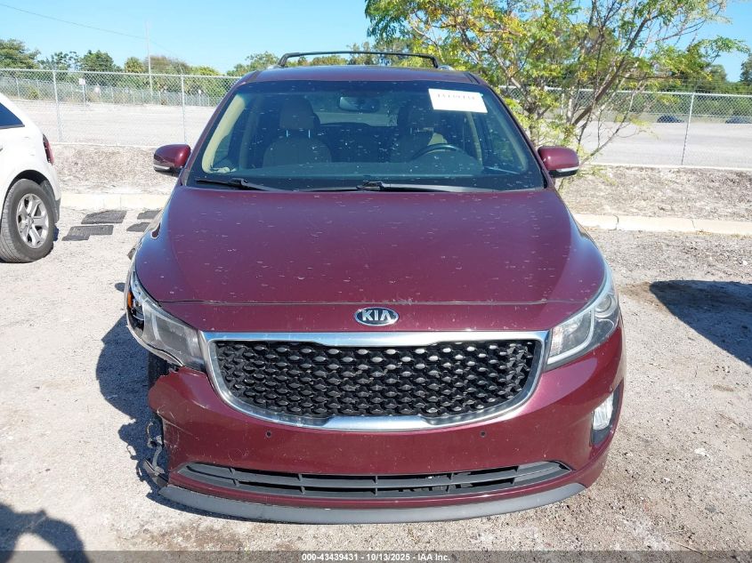 2017 Kia Sedona Ex VIN: KNDMC5C15H6259358 Lot: 43439431