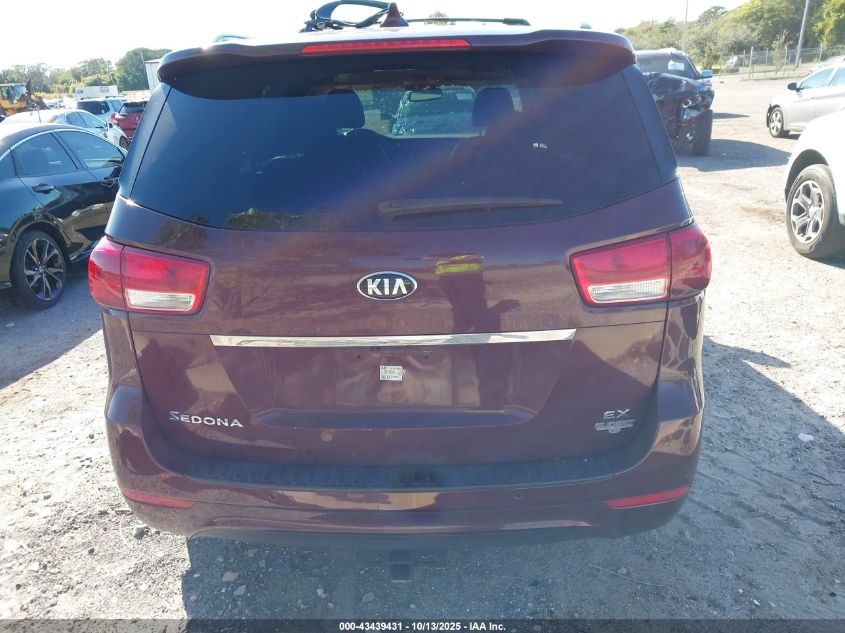 2017 Kia Sedona Ex VIN: KNDMC5C15H6259358 Lot: 43439431