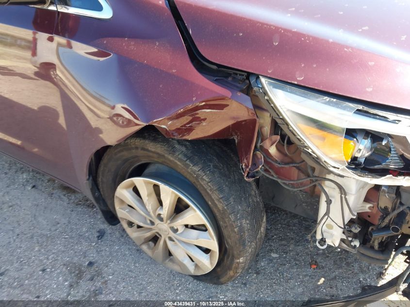 2017 Kia Sedona Ex VIN: KNDMC5C15H6259358 Lot: 43439431