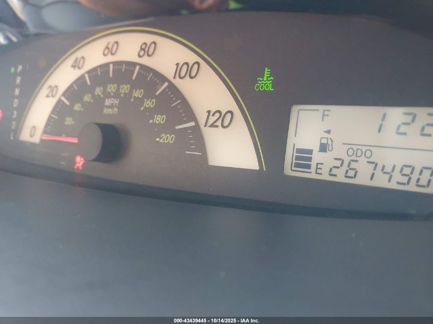 2008 Toyota Yaris VIN: JTDBT923881260342 Lot: 43439445