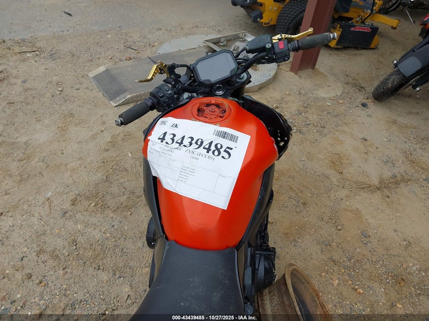 2023 Kawasaki Zr900 F VIN: ML5ZRDF10PDA57058 Lot: 43439485