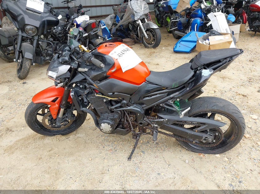 2023 Kawasaki Zr900 F VIN: ML5ZRDF10PDA57058 Lot: 43439485