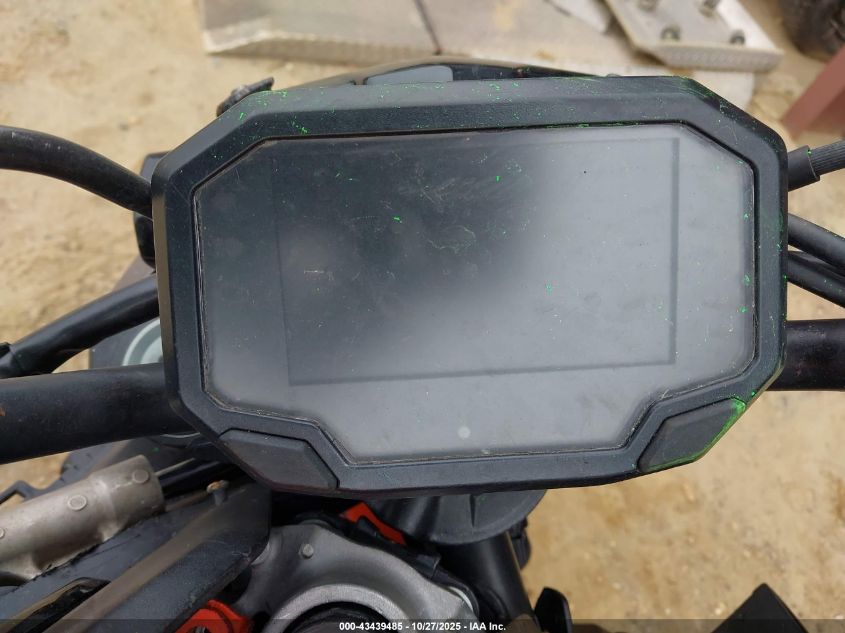 2023 Kawasaki Zr900 F VIN: ML5ZRDF10PDA57058 Lot: 43439485