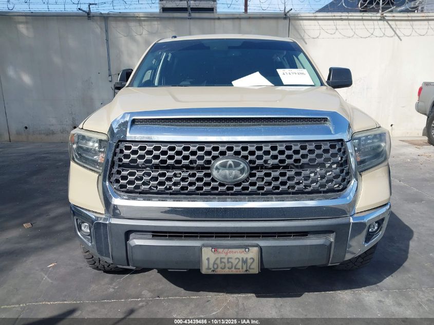 2018 Toyota Tundra Sr5 5.7L V8 VIN: 5TFDY5F12JX731660 Lot: 43439486