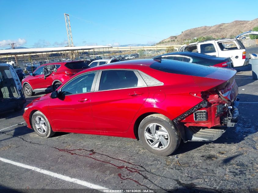 2025 Hyundai Elantra Se VIN: KMHLL4DG4SU854533 Lot: 43439597