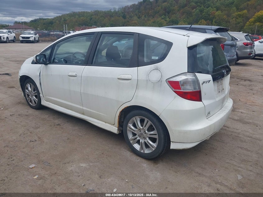 JHMGE88469S017083 2009 HONDA FIT photo no. 3
