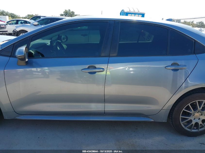 2022 Toyota Corolla Le VIN: JTDEPMAE9NJ220550 Lot: 43439644