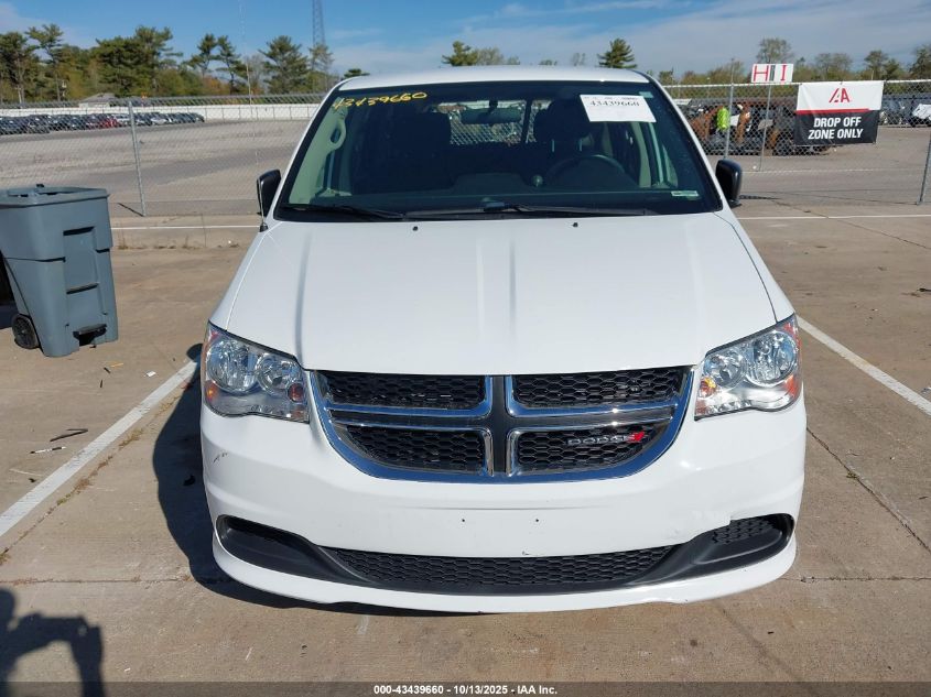 2016 Dodge Grand Caravan Se VIN: 2C4RDGBG5GR370455 Lot: 43439660