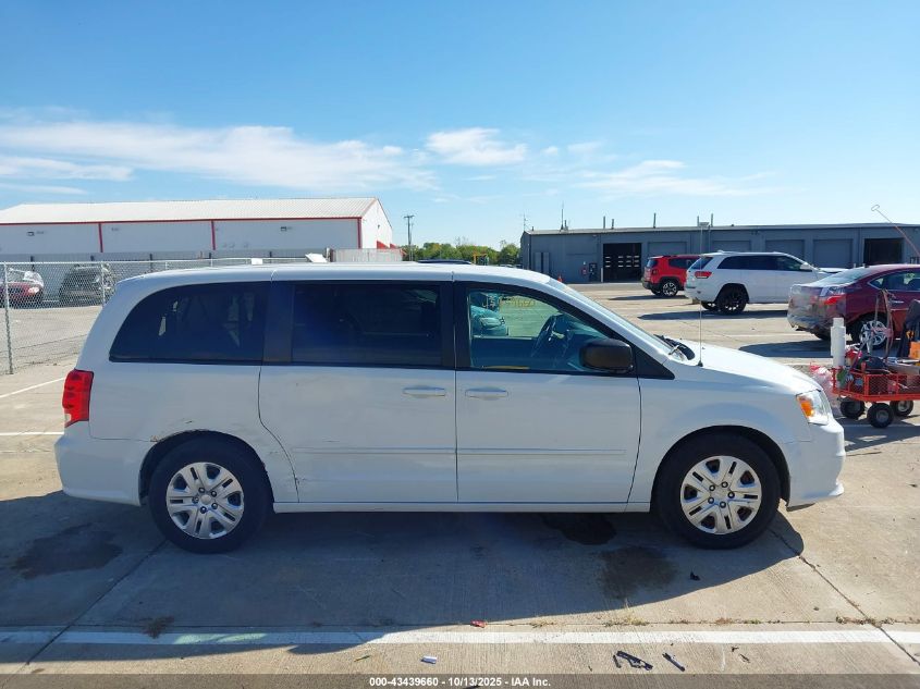 2016 Dodge Grand Caravan Se VIN: 2C4RDGBG5GR370455 Lot: 43439660