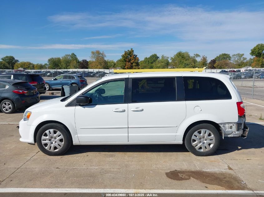 2016 Dodge Grand Caravan Se VIN: 2C4RDGBG5GR370455 Lot: 43439660