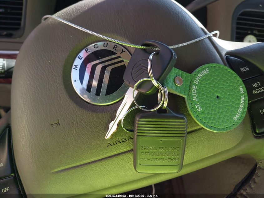 2001 Mercury Grand Marquis Ls VIN: 2MEFM75W91X642822 Lot: 43439663