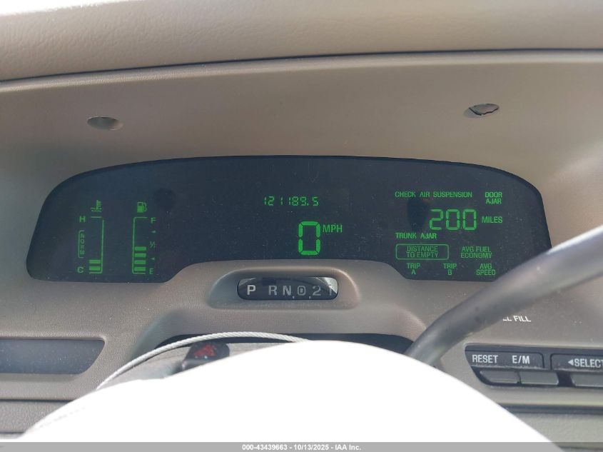 2001 Mercury Grand Marquis Ls VIN: 2MEFM75W91X642822 Lot: 43439663