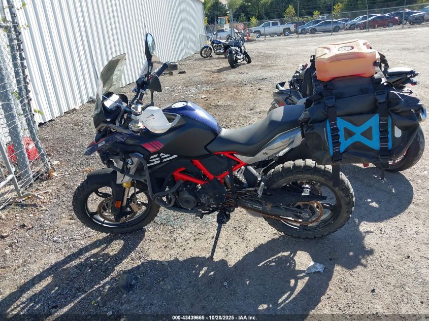 2022 BMW G310 Gs VIN: WB30G3308NRA35484 Lot: 43439665