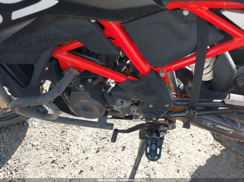 2022 BMW G310 Gs VIN: WB30G3308NRA35484 Lot: 43439665