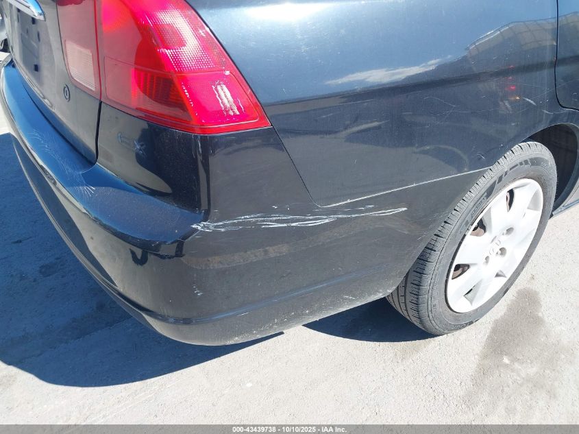 2002 Honda Civic Ex VIN: 2HGES26702H502877 Lot: 43439738