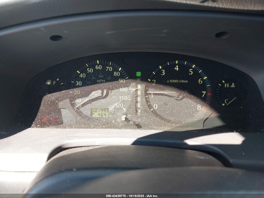 2002 Infiniti Qx4 Luxury VIN: JNRDR09X22W213488 Lot: 43439778