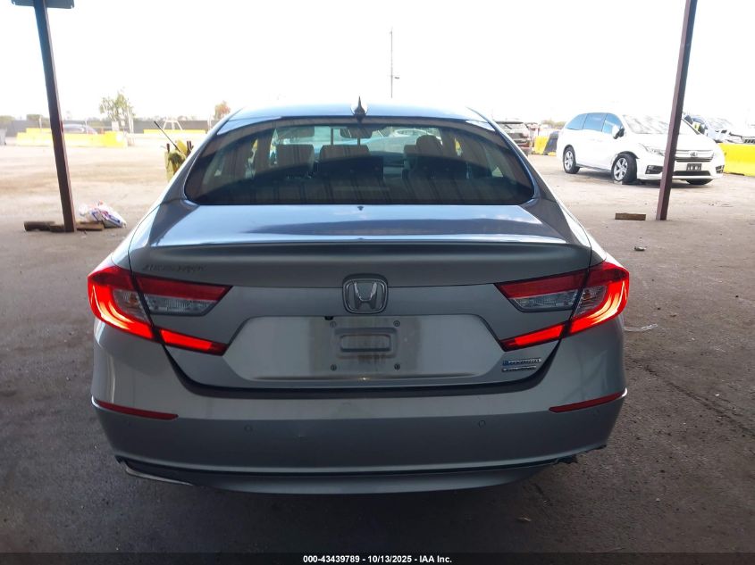 2018 Honda Accord Hybrid Touring VIN: 1HGCV3F92JA001587 Lot: 43439789