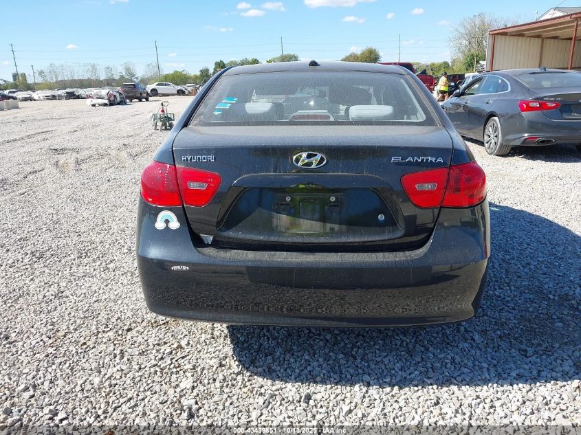 2009 Hyundai Elantra Gls VIN: KMHDU46D69U601602 Lot: 43439851