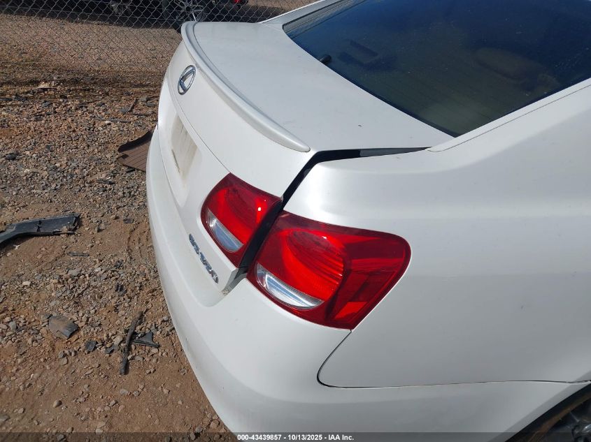 2008 Lexus Gs 350 VIN: JTHBE96SX80034433 Lot: 43439857