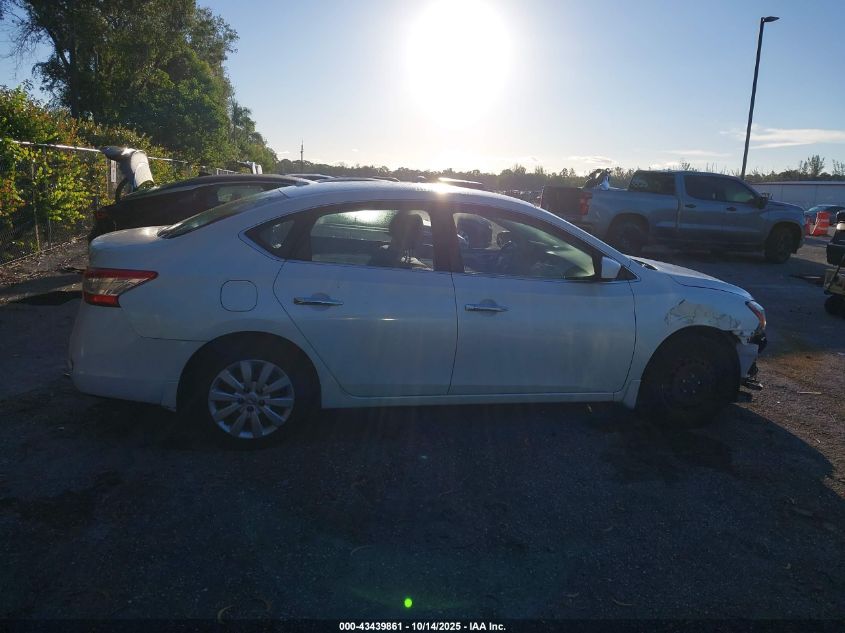 2015 Nissan Sentra Sv VIN: 3N1AB7AP8FL681378 Lot: 43439861