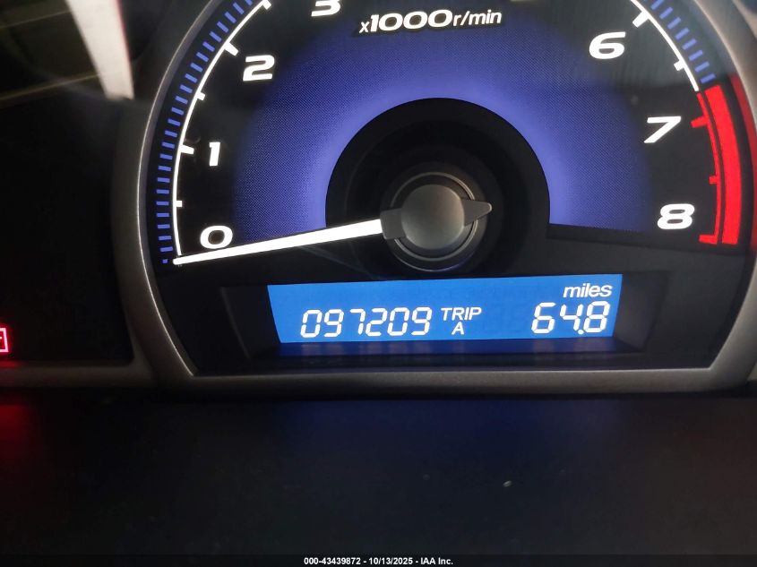 2009 Honda Civic Lx VIN: 19XFA16519E040379 Lot: 43439872