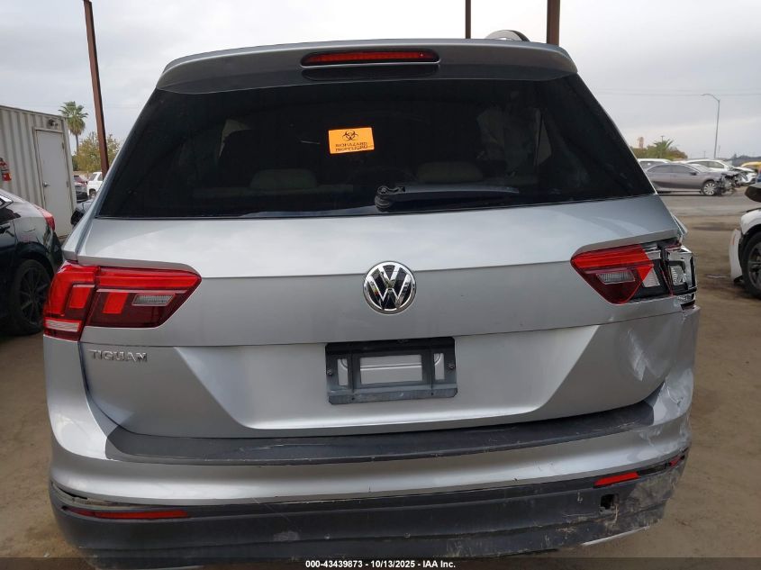 2019 Volkswagen Tiguan 2.0T S VIN: 3VV1B7AX1KM185440 Lot: 43439873