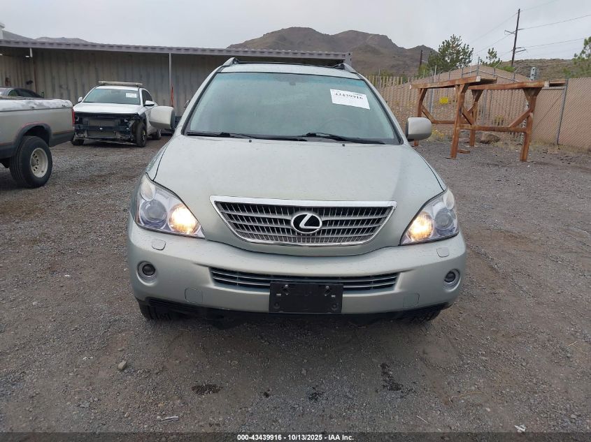 2008 Lexus Rx 400H VIN: JTJHW31U182046907 Lot: 43439916