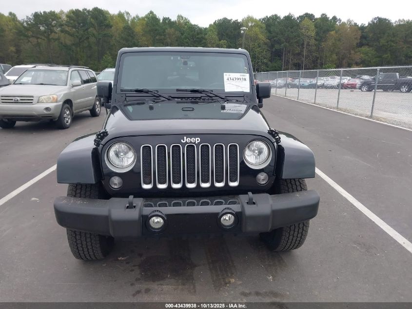 2016 Jeep Wrangler Unlimited Sahara VIN: 1C4BJWEG4GL132699 Lot: 43439938