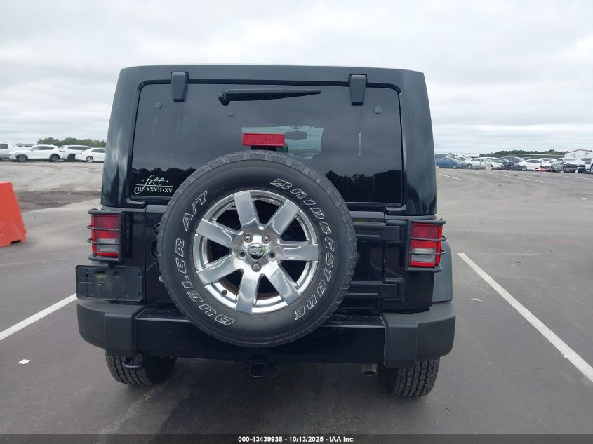 2016 Jeep Wrangler Unlimited Sahara VIN: 1C4BJWEG4GL132699 Lot: 43439938