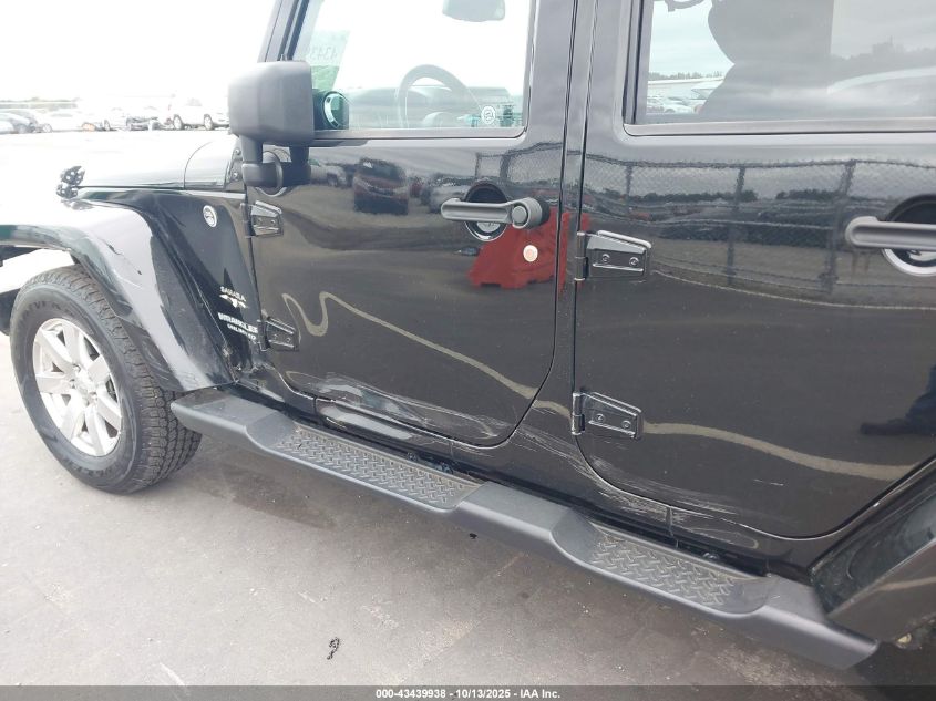 2016 Jeep Wrangler Unlimited Sahara VIN: 1C4BJWEG4GL132699 Lot: 43439938