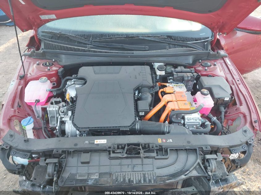 2025 Hyundai Elantra Hybrid Blue VIN: KMHLM4DJ2SU147522 Lot: 43439970