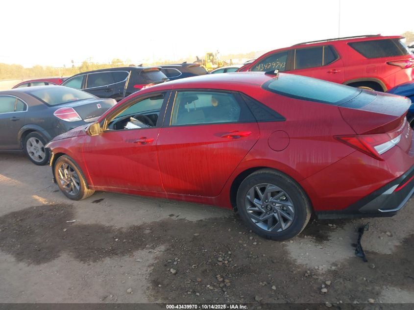 2025 Hyundai Elantra Hybrid Blue VIN: KMHLM4DJ2SU147522 Lot: 43439970