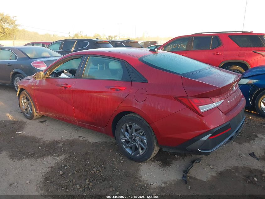 2025 Hyundai Elantra Hybrid Blue