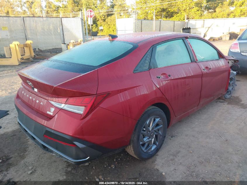 2025 Hyundai Elantra Hybrid Blue