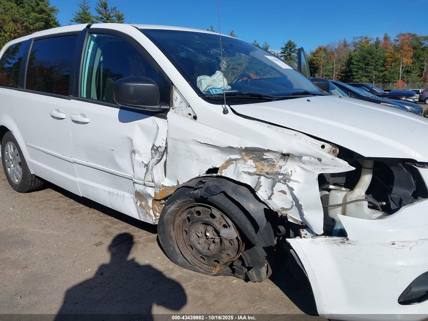 2013 Dodge Grand Caravan Se VIN: 2C4RDGBG5DR814008 Lot: 43439982