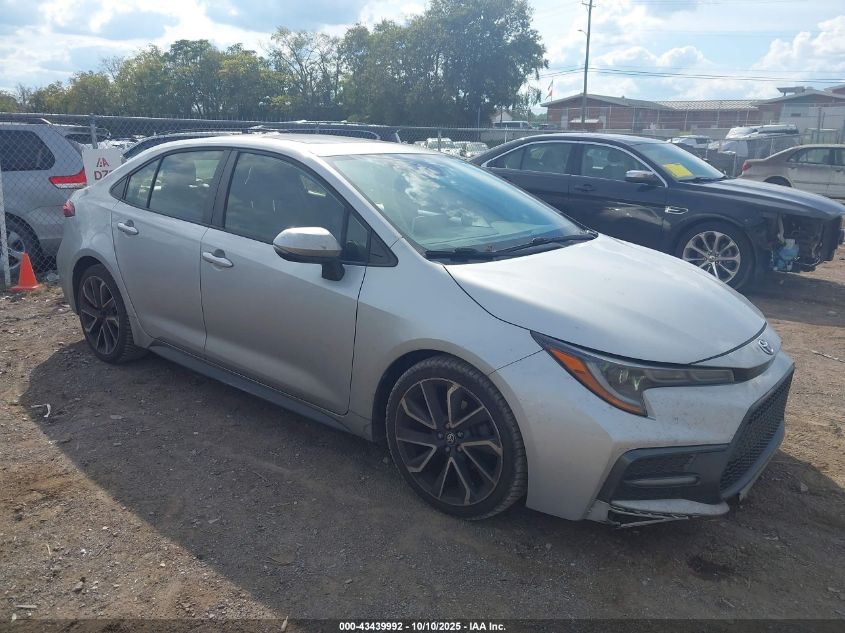 2020 Toyota Corolla Xse VIN: JTDT4RCE7LJ003716 Lot: 43439992