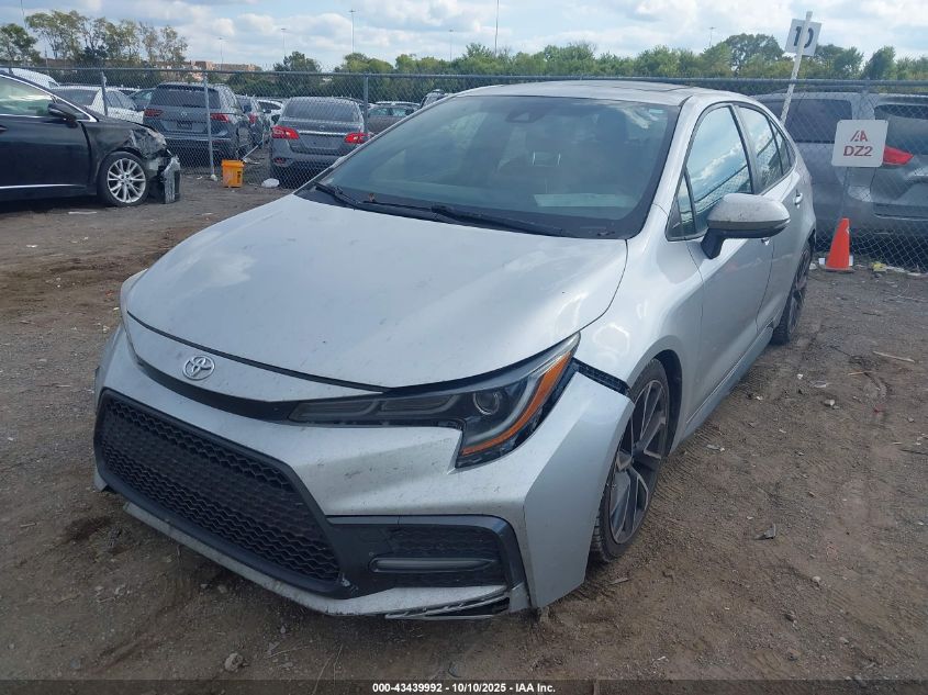 2020 Toyota Corolla Xse VIN: JTDT4RCE7LJ003716 Lot: 43439992