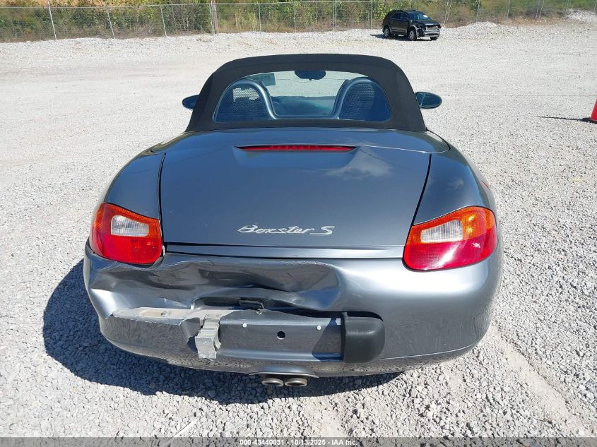 2001 Porsche Boxster S VIN: WP0CB29801U664773 Lot: 43440031