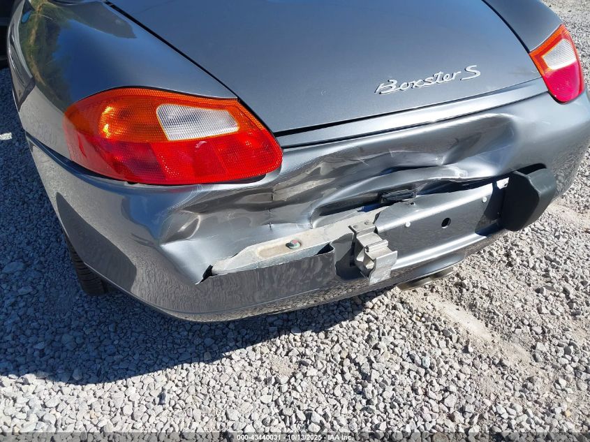 2001 Porsche Boxster S VIN: WP0CB29801U664773 Lot: 43440031