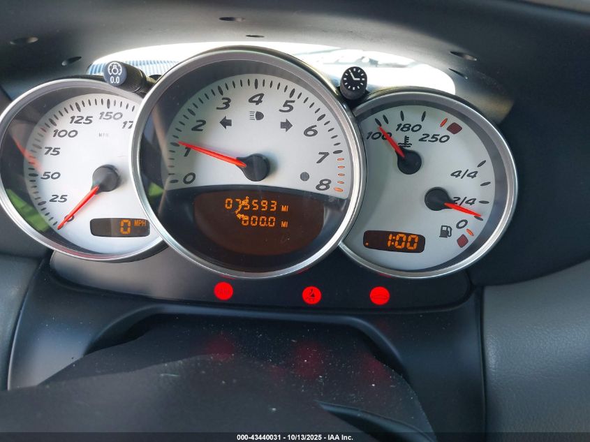 2001 Porsche Boxster S VIN: WP0CB29801U664773 Lot: 43440031