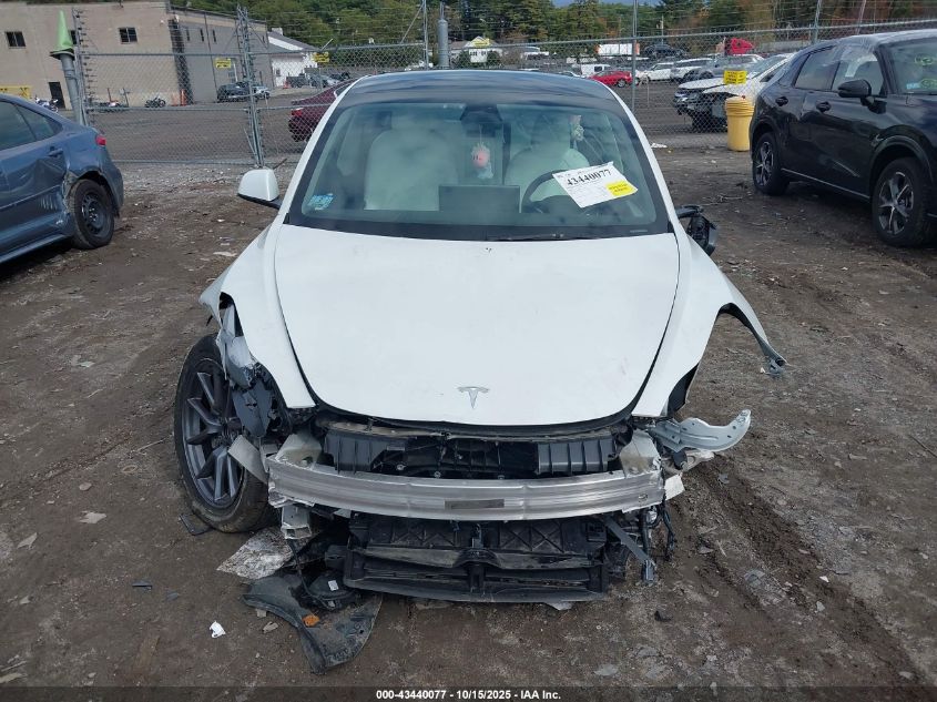 2023 Tesla Model 3 Rear-Wheel Drive VIN: 5YJ3E1EA8PF477356 Lot: 43440077