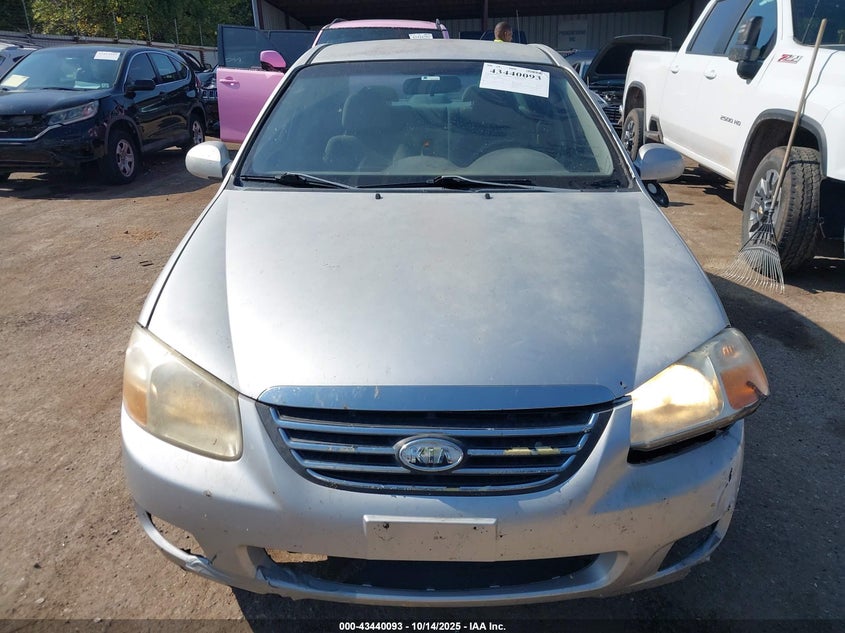 2008 Kia Spectra Ex VIN: KNAFE122185584906 Lot: 43440093
