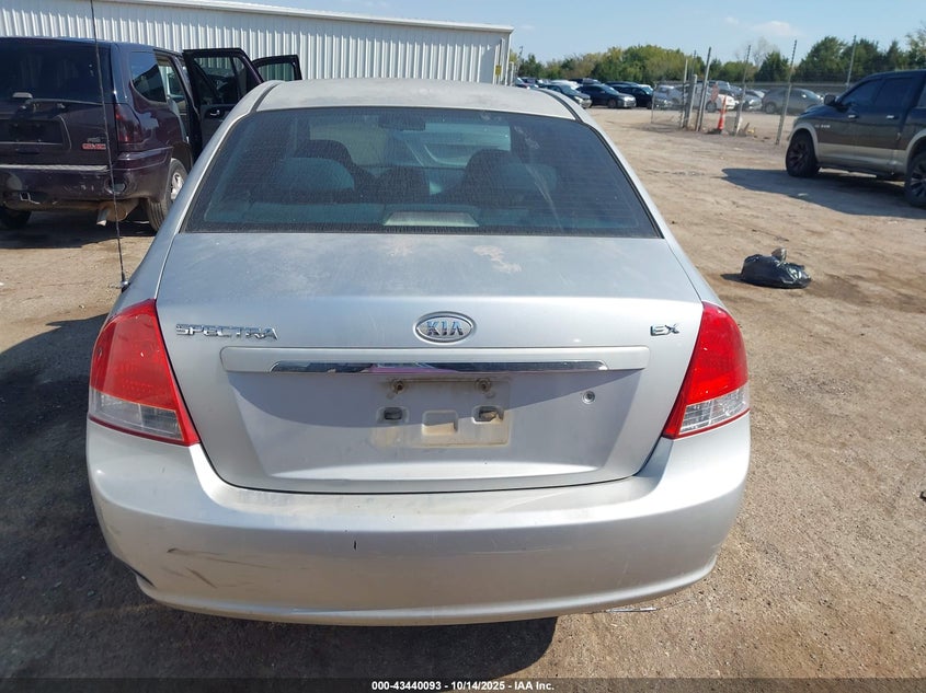 2008 Kia Spectra Ex VIN: KNAFE122185584906 Lot: 43440093