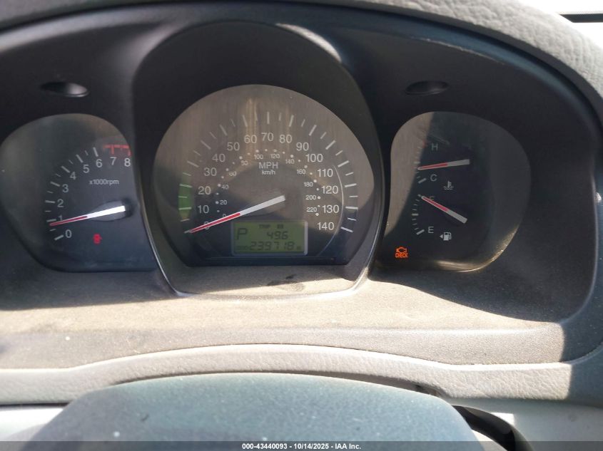 2008 Kia Spectra Ex VIN: KNAFE122185584906 Lot: 43440093