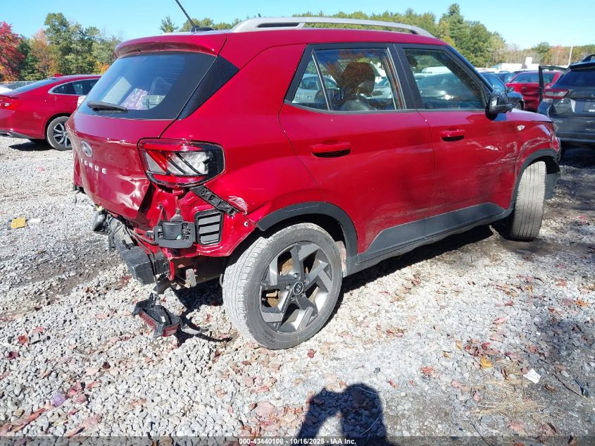 2024 HYUNDAI VENUE LIMITED KMHRC8A39RU307125