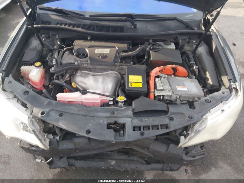 2012 Toyota Camry Hybrid Xle VIN: 4T1BD1FK3CU010039 Lot: 43440166