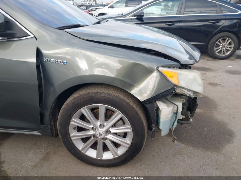 2012 Toyota Camry Hybrid Xle VIN: 4T1BD1FK3CU010039 Lot: 43440166