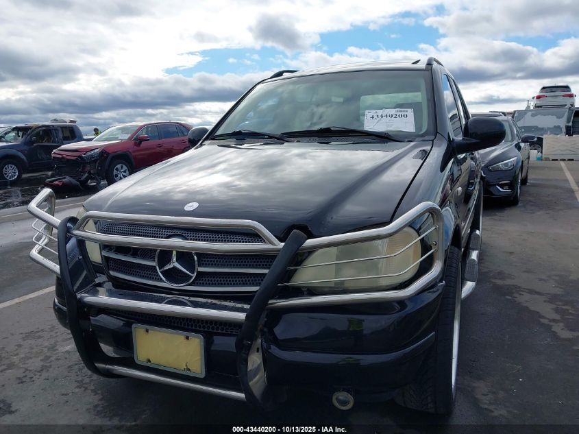 2000 Mercedes-Benz Ml 430 VIN: 4JGAB72E2YA145610 Lot: 43440200